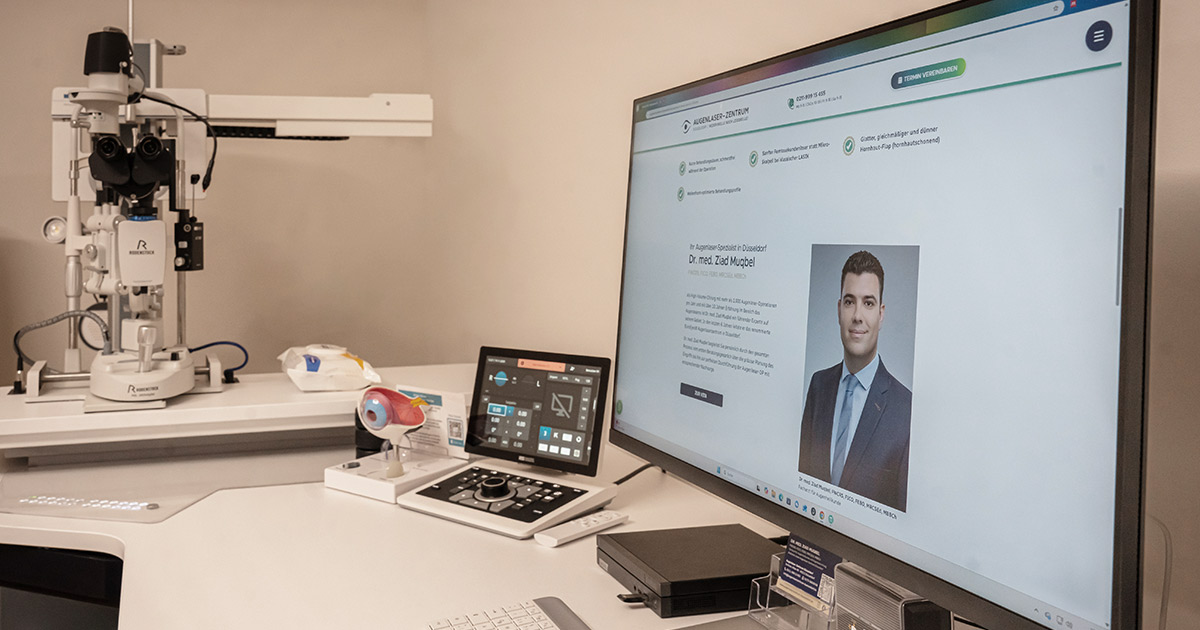 Innovative Diagnostik für Augenlasern & Linsen-OPs